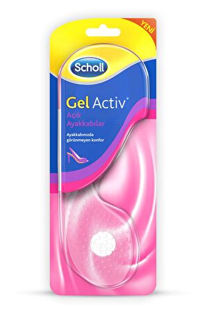 Scholl Gel Actıv Açık Ayakkabılariçin Tabanlık Jel Konforu