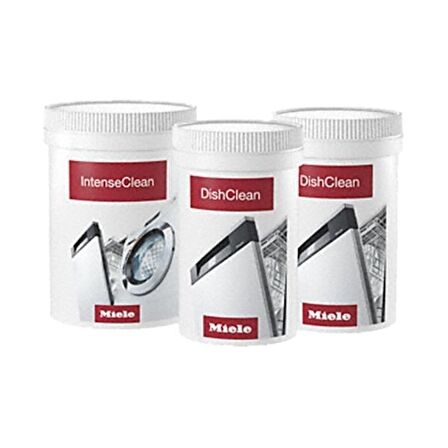 Miele Cihaz Temizleme Tozu 3'lü Set (Çamaşır&Bulaşık Mk.)