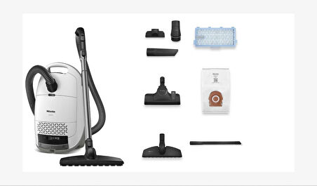 Miele Guard M1 Parquet Flex Brilliant White - Toz Torbalı Süpürge