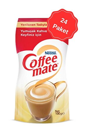 Nestle Coffee Mate Kahve Kreması Ekonomik Paket 100G x 24 Paket 