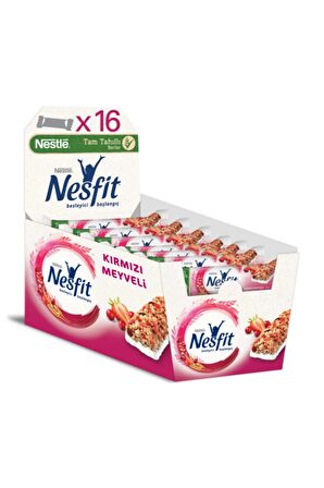 Nesfit Kırmızı Meyveli Bar 23.5G (16 Lı x 12 Kutu)