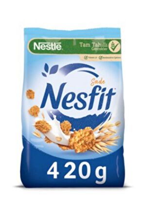 Nesfit Sade Kahvaltılık Gevrek 420G x 12 Adet