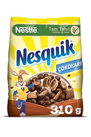 Nesquık Çokokare Kakaolu Tahıl Gevreği 310G x 12 Adet