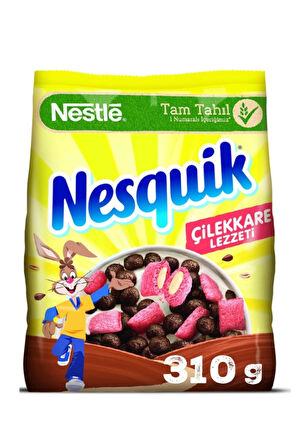 Nesquik Çilekkare Tahıllı Gevrek 310G x 12 Adet