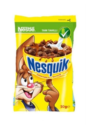 Nesquik Çikolatalı Mısır Gevreği 50g x 12 Adet