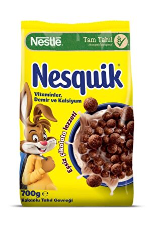 Nesquik Çikolatalı Mısır Gevreği 700G x 12 Adet