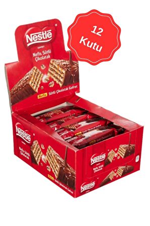 Nestle Çıtır Sütlü Çikolatalı Gofret 27G (20 Li x 12 Kutu)