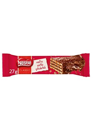 Nestle Çıtır Sütlü Çikolatalı Gofret 27G (20 Li x 12 Kutu)