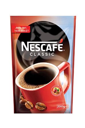 Nescafe Classic Çözünebilir Kahve Ekopaket 200G x 6 Adet