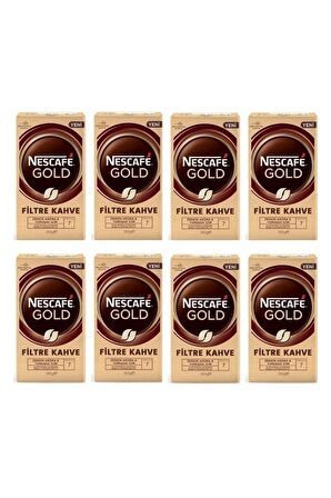 Nescafe Gold Öğütülmüş Filtre Kahve 250G x 8 Adet