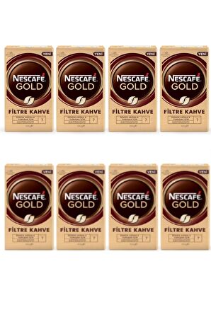 Nescafe Gold Öğütülmüş Filtre Kahve 500G x 8 Adet