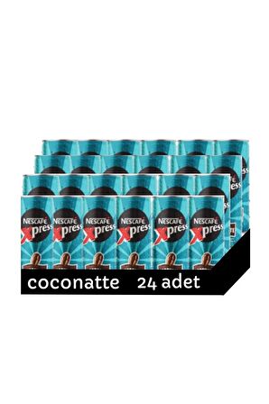 Nescafe Xpress Coconatte Soğuk Kahve 250ml x 24 Adet