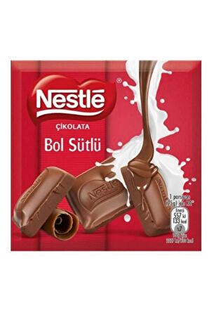 Nestle Classic Bol Sütlü Kare Çikolatalı 60G (6lı x 24 Kutu)