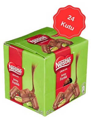 Nestle Classic Tam Antep Fıstıklı Çikolata 60G (6 Lı x 24 Kutu)