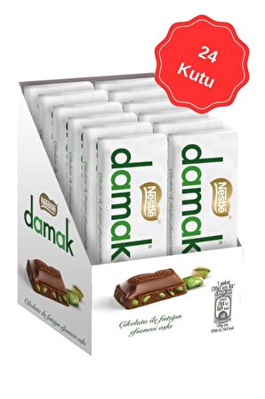 Damak Baklava Baton Çikolata 30G (12 Li x 24 Kutu)