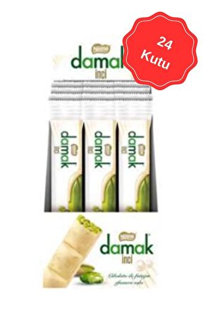 Damak İnci Beyaz Stick Çikolata 18G (12 Li x 24 Kutu)