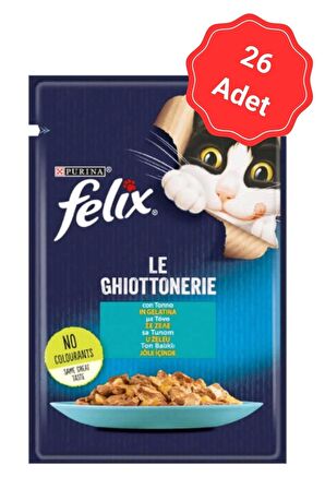 Felix Ton Balıklı Yetişkin Yaş Kedi Maması 85 Gr x 26 Adet