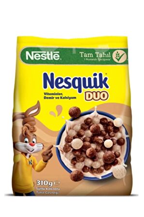 Nesquik Duo Sütlü Kakaolu Tahıl Gevreği 310G