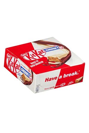 Nestle Kitkat Chunky Duo Çikolatalı Gofret 38G x 12 Li 