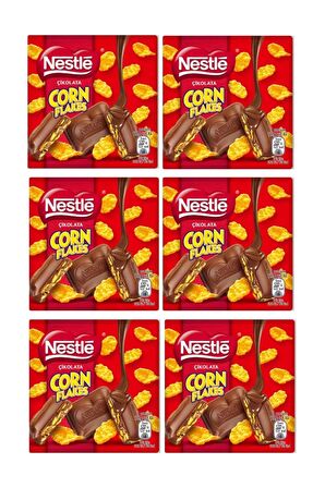 Nestle Classic Sütlü Cornflakes Çikolata 60G x 6Lı