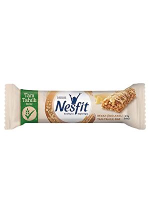 Nesfit Beyaz Çikolatalı Tam Tahıllı Bar 22.5G X 16 Lı