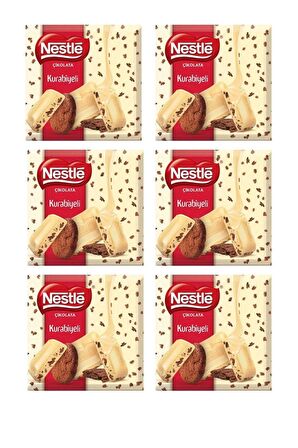 Nestle Classic Kurabiyeli Kare Çikolata 60G x 6 lı