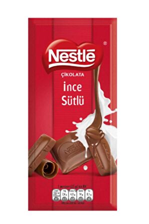 Nestle Classıc Sütlü Dikdörtgen Tablet Çikolata 65G x 10 Lu