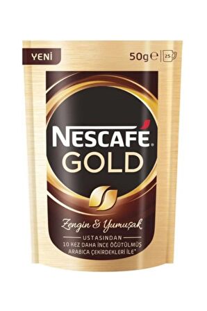 Nescafe Gold Çözünebillir Kahve Ekopaket 50G