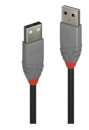 Lindy 36695 5 Mt USB 2.0 A to USB 2.0 A Erkek-Erkek USB Kablosu