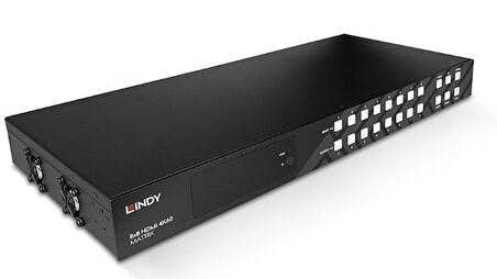 Lindy LIN-38334 8 Port Giriş 8 Port Çıkışlı HDMI 4K 60Hz HDMI Matrix Görüntü Çoklayıcı
