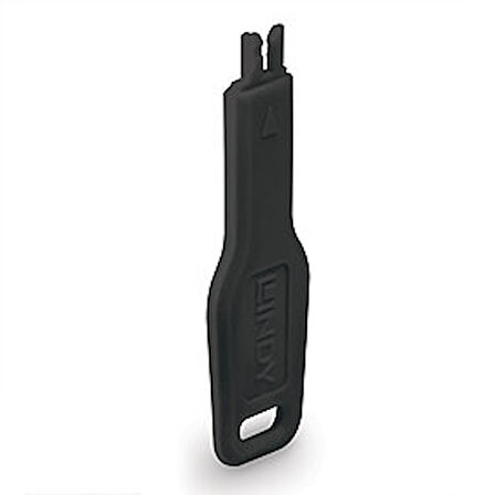Lindy LIN-47890 RJ 45 Port Siyah Kilit Açma Anahtarı