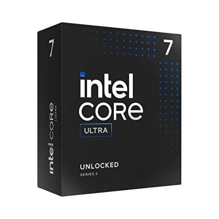 INTEL Core Ultra 7 265K BOX 3.9GHz LGA1851 İşlemci (FAN YOK)