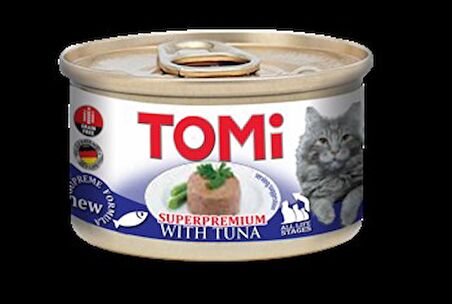 Tomi Ton Balıklı Yetişkin Kedi Konservesi 85 gr