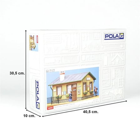 Faller 330902 Bekleme Odası Maketi 1/22,5 Ölçekli Model Demiryolu Binası