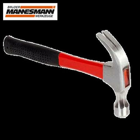 Mannesmann 718-16 Fiberglas Saplı Çatal Çekiç 680gr