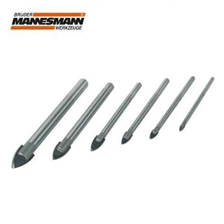 Mannesmann 54806 Cam Delme Matkap Ucu Seti. 6 Parça