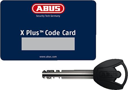 Abus 8077 Granit Detecto X-PLUS Alarmlı Disk Kilidi Turuncu