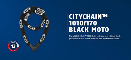 ABUS 1010 / 170 CITY CHAIN ZİNCİR KİLİT