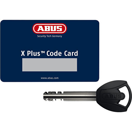 Abus 1190/120 CM Xplus Zıncır Kılıt Sıyah