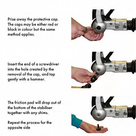 Al-Ko AKS 3004 Sürtünme Balatası Yan Set