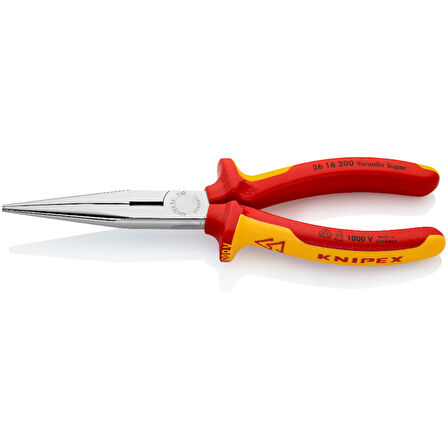 KNIPEX VDE 1000 Volt Leylek Tip Kargaburun 200 mm (2616200)