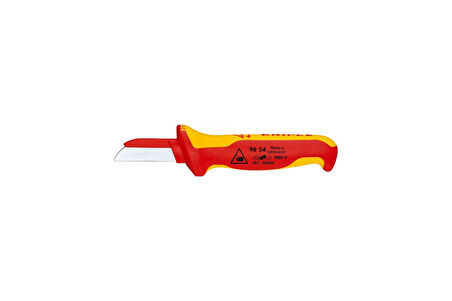 KNIPEX VDE 1000 Volt Kablo İzole Sıyırma Bıcağı 190 mm (9854)
