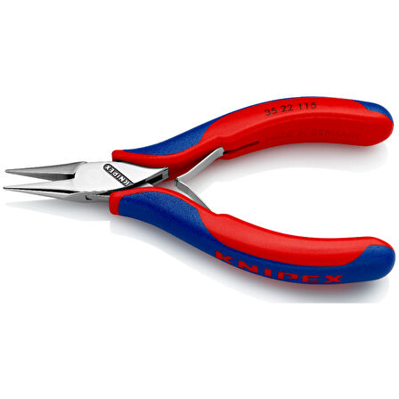 KNIPEX Elektronikçi Kargaburun 115 mm (3522115)