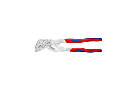 KNIPEX Düz Ağızlı Rekor Fort Pense Buton Ayarlı 250 mm Krom Kaplı (8605250)
