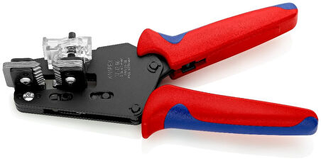 KNIPEX Otomatik Kablo Sıyırma Pensesi 195 mm (121206)