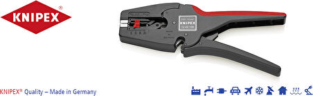 KNIPEX Otomatik Kablo Sıyırma Pensesi 195 mm (1242195)