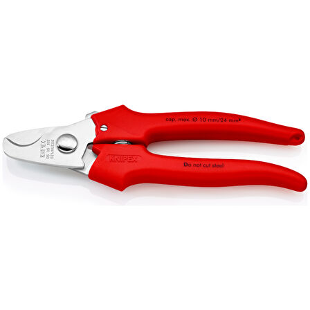 KNIPEX Yaylı Kablo Makası 165 mm (9505165)
