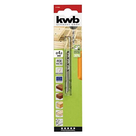 Kwb Ahşap Matkap Ucu SB 6 mm x 10 Adet 49511906