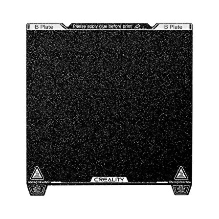 Creality K1 PEI Tabla 235x235mm - Esnek Manyetik Etiket HARİÇ