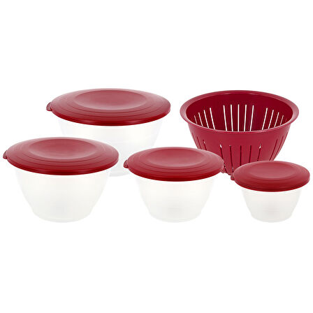 Westmark Olympia Saklama Kabı Ve Süzme Seti 9 Parça